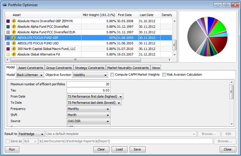 Portfolio Optim BL
